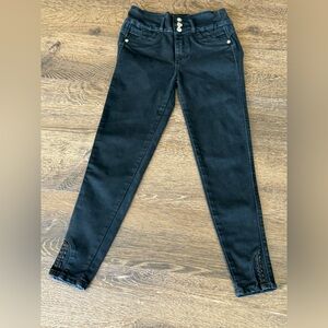 High Rise Black Jeans
